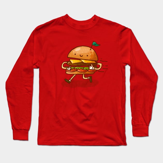 Burger Buddy Long Sleeve T-Shirt by Tania Tania